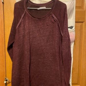 Purple Maurice’s sweater in a size 1xl.